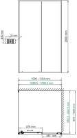 Душевой уголок Wasserkraft Dill 61S16