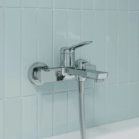 Смеситель для ванны с душем IDDIS Parker PARSB02i02WA глянцевый хром