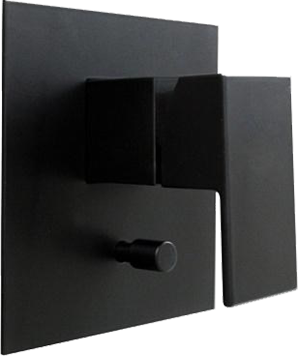Встраиваемый смеситель для душа и ванны KERAMA MARAZZI Futura 66470EKM.01.093 черный матовый