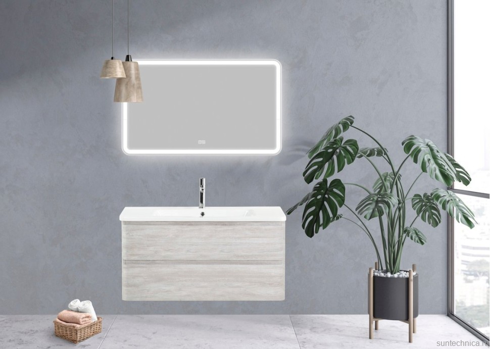 Зеркало BelBagno Marino 100х60 с подсветкой