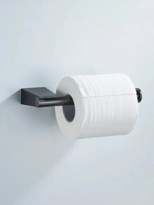 Держатель для туалетной бумаги Shevanik SG5715T, оружейная сталь