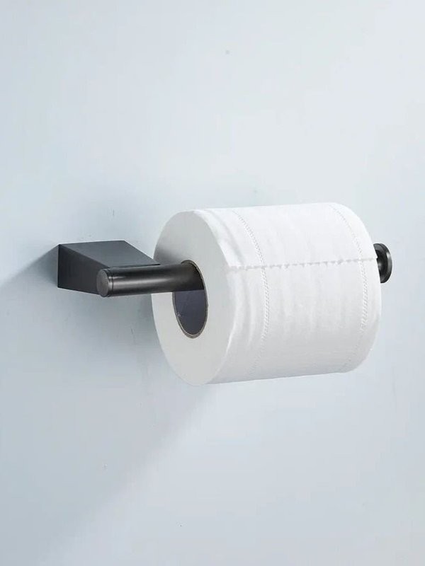 Держатель для туалетной бумаги Shevanik SG5715T, оружейная сталь