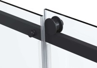 Душевой уголок Vincea Como Soft VSR-1CS1015CLB 150x100 см профиль черный, стекло прозрачное