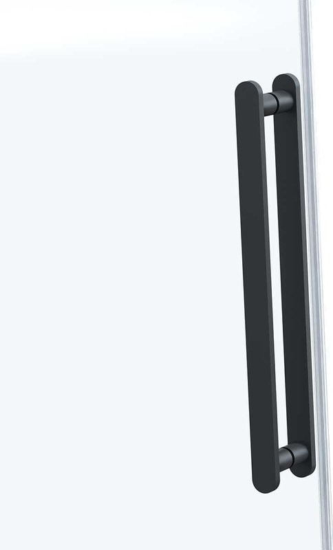 Душевой уголок Vincea Como Soft VSR-1CS1015CLB 150x100 см профиль черный, стекло прозрачное