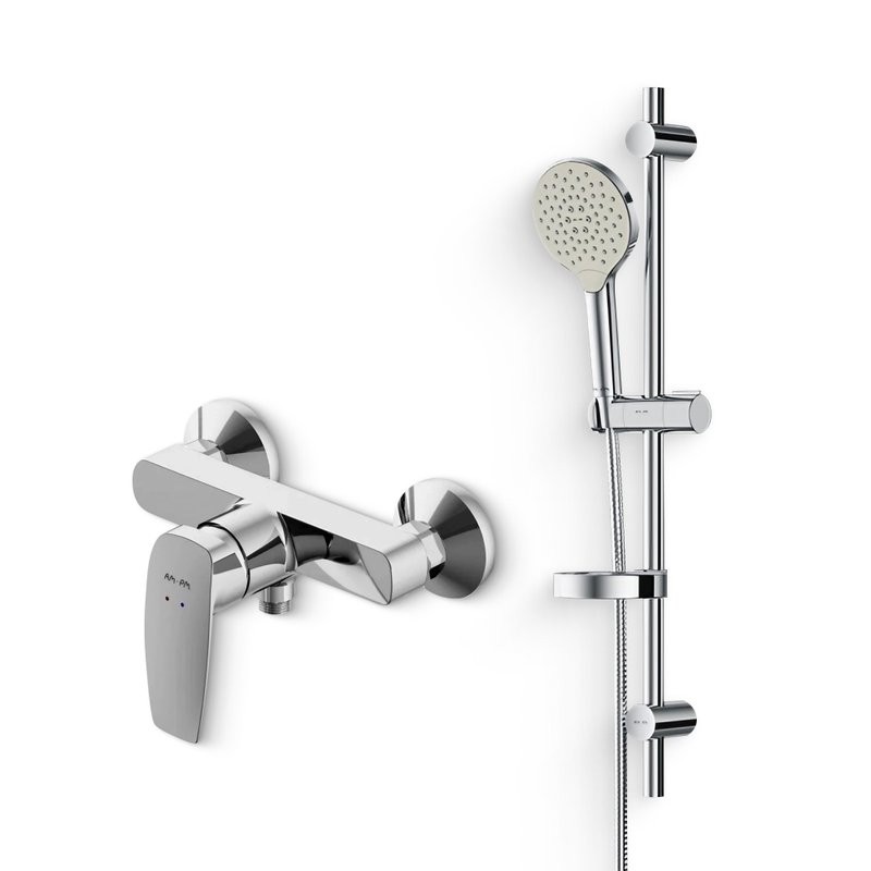 Душевой комплект Смеситель для душа AM.PM Tender F45A20000 + Гарнитур Like F0180064
