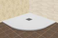Поддон для душа RGW Stone Tray ST/R-0099W 90х90 с сифоном