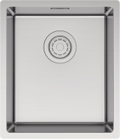 Комплект Мойка Paulmark Lassan LA38-BS сталь + Измельчитель Intenso