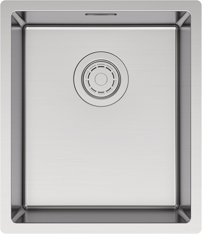 Комплект Мойка Paulmark Lassan LA38-BS сталь + Измельчитель Intenso