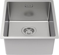 Комплект Мойка Paulmark Lassan LA38-BS сталь + Измельчитель Intenso