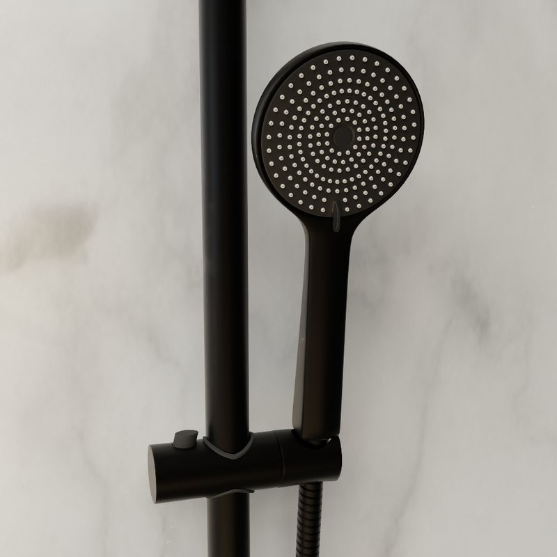 Душевая стойка RGW Shower Panels SP-31B матовый черный