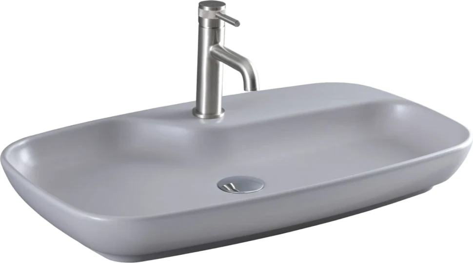 Накладная раковина Allen Brau Liberty 2 70х43, антрацит