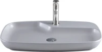 Накладная раковина Allen Brau Liberty 2 70х43, антрацит Накладная раковина Allen Brau Liberty 2 70х43, антрацит