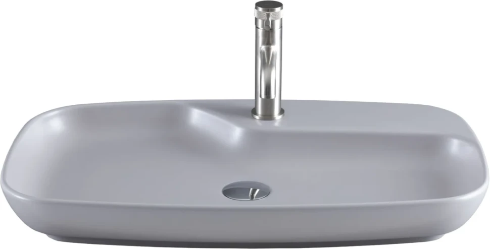 Накладная раковина Allen Brau Liberty 2 70х43, антрацит
