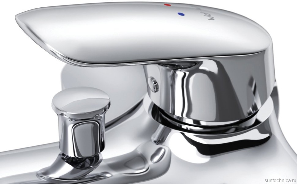 Душевой комплект Смеситель AM.PM Bliss L F5310032 + Стойка Gem F0790000