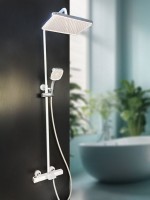 Душевая стойка AltroBagno Diretto 030413 Bi белая Душевая стойка AltroBagno Diretto 030413 Bi белая