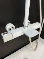 Душевая стойка AltroBagno Diretto 030413 Bi белая Душевая стойка AltroBagno Diretto 030413 Bi белая