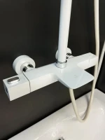 Душевая стойка AltroBagno Diretto 030413 Bi белая Душевая стойка AltroBagno Diretto 030413 Bi белая