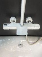 Душевая стойка AltroBagno Diretto 030413 Bi белая Душевая стойка AltroBagno Diretto 030413 Bi белая