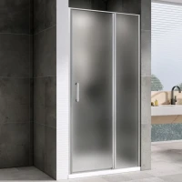 Душевая дверь в нишу Abber Sonnenstrand AG04100MS 100 см, профиль хром, стекло матовое