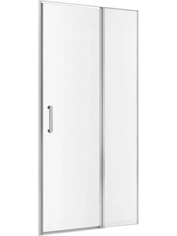 Душевая дверь в нишу Abber Sonnenstrand AG04100MS 100 см, профиль хром, стекло матовое