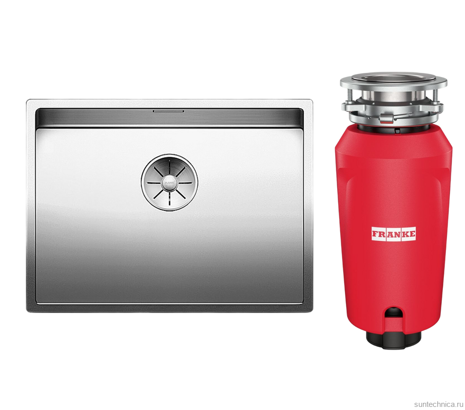 Комплект Мойка Blanco Claron 550-IF + Измельчитель Franke