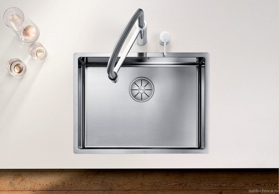 Комплект Мойка Blanco Claron 550-IF + Измельчитель Franke