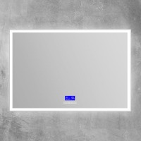 Зеркало BelBagno SPC-GRT-1200-800-LED-TCH-RAD с bluetooth, термометром и радио