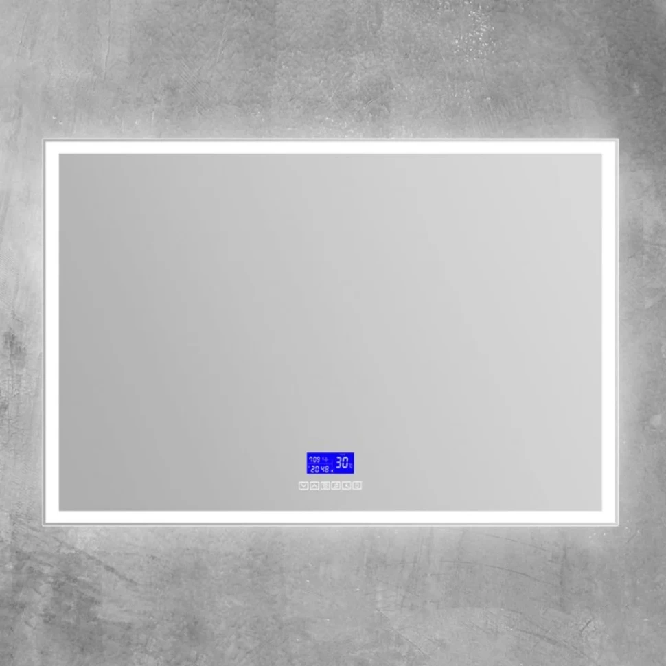 Зеркало BelBagno SPC-GRT-1200-800-LED-TCH-RAD с bluetooth, термометром и радио