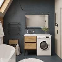 Зеркало STWORKI Нордборг 120 с подсветкой