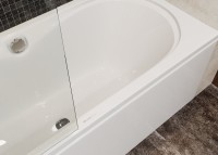Акриловая ванна Vagnerplast Briana 185x90 см, пристенная, ультрабелая, с каркасом