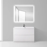 Мебель для ванной комнаты BelBagno Marino 90 bianco lucido, напольная