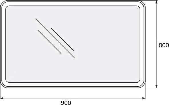 Мебель для ванной комнаты BelBagno Marino 90 bianco lucido, напольная