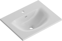 Мебельная раковина BelBagno BB-8099-3-50 глянцевая белая
