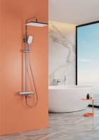 Душевая стойка Raglo R01.26 с термостатом, хром