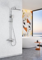 Душевая стойка Raglo R01.26 с термостатом, хром