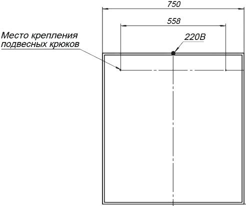 Мебель для ванной комнаты Aquanet Nova 75 дуб рошелье