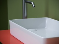 Накладная раковина Ceramicanova Element CN5048 белая глянцевая