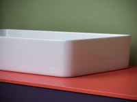 Накладная раковина Ceramicanova Element CN5048 белая глянцевая
