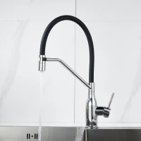 Смеситель для кухни Shevanik S343-3 хром