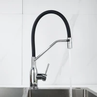 Смеситель для кухни Shevanik S343-3 хром