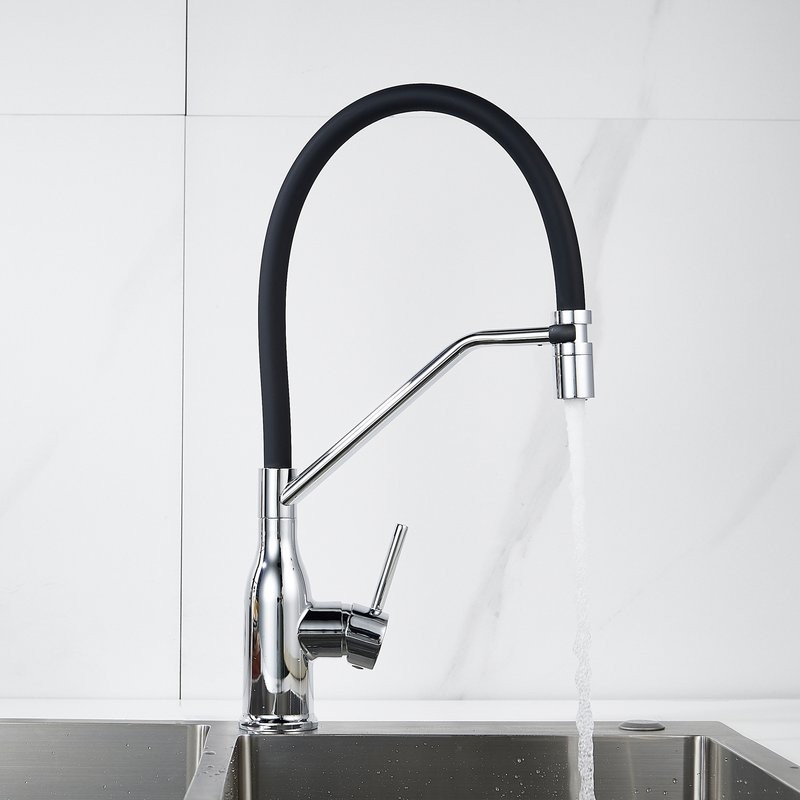 Смеситель для кухни Shevanik S343-3 хром