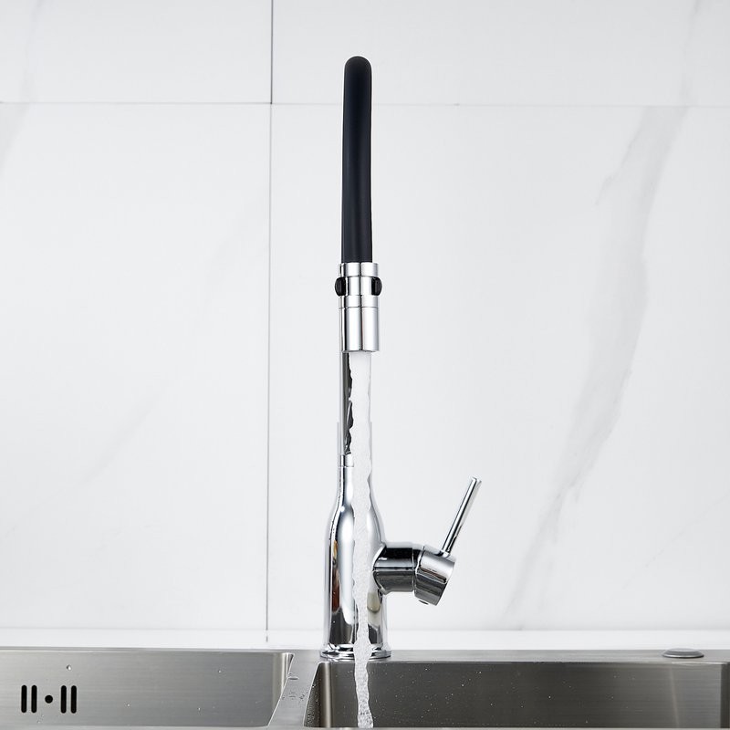 Смеситель для кухни Shevanik S343-3 хром