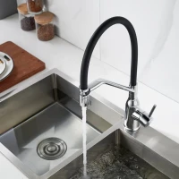 Смеситель для кухни Shevanik S343-3 хром