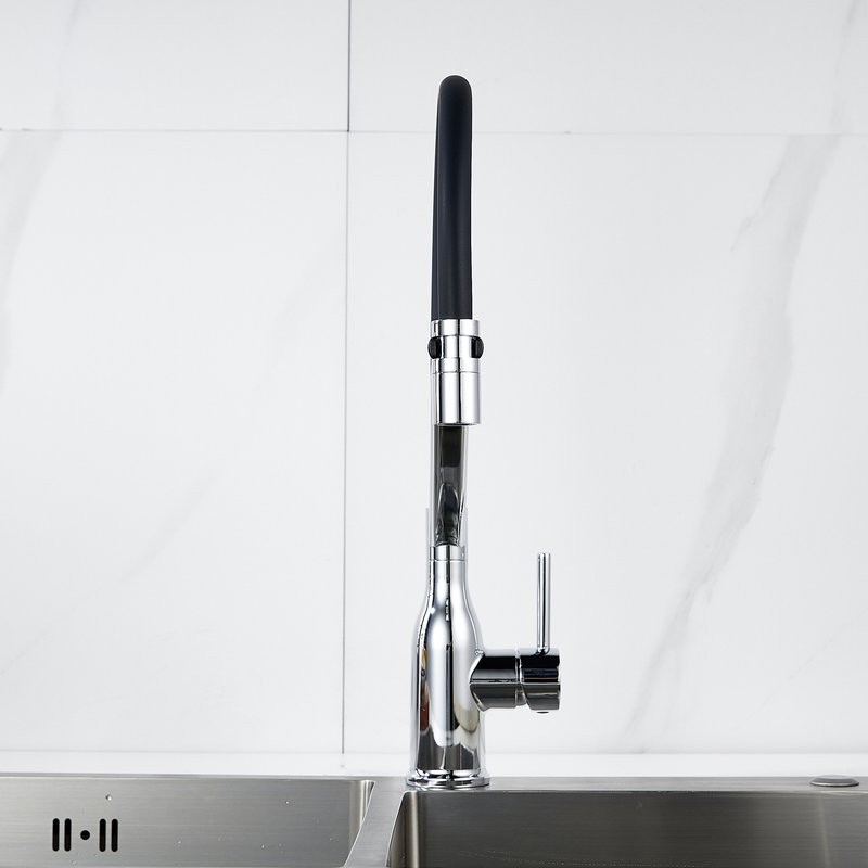 Смеситель для кухни Shevanik S343-3 хром