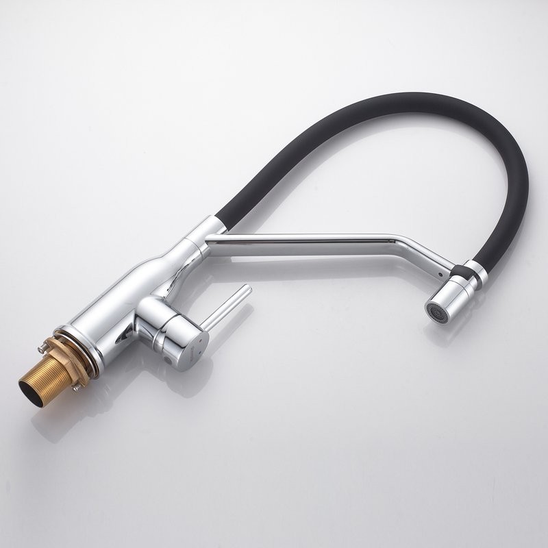 Смеситель для кухни Shevanik S343-3 хром