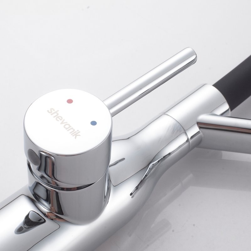 Смеситель для кухни Shevanik S343-3 хром