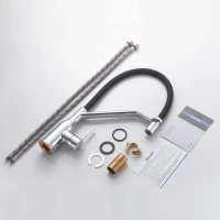 Смеситель для кухни Shevanik S343-3 хром