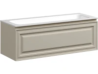 Тумба с раковиной Sancos Very 120 beige soft, раковина CN7017
