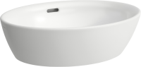 Накладная раковина Laufen Pro 8.1296.4.000.109.1 52 белая, овальная