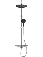 Душевая стойка Rose R3996 с термостатом, хром